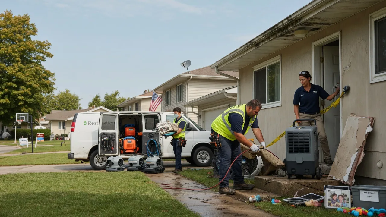 Water Damage Restoration in Butler, IL near me